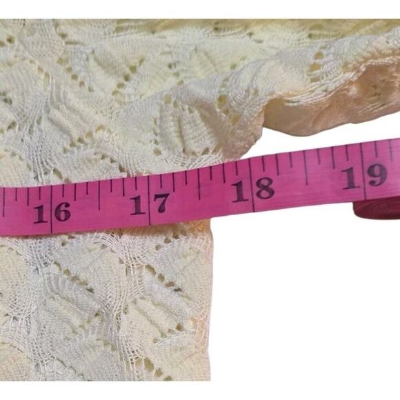 New Kinloch Anderson Girl's Sweater Crop Cardigan Size 1A Pics For Measurement - Picture 4 of 7